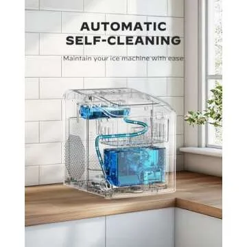 Marsail Ice Makers Countertop - Quick & Compact Ice Maker