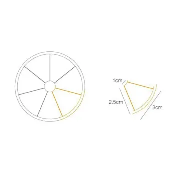 Stylish INVODA Rotatable Pill Organizer for Daily Meds