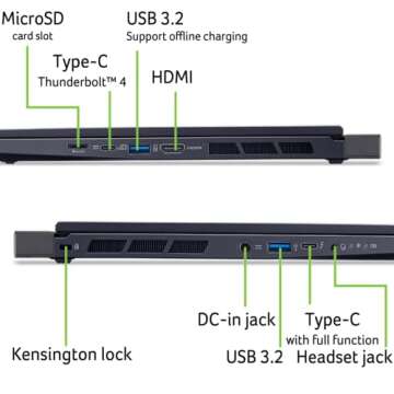 Acer Predator Helios Neo 14 Gaming Laptop | 14.5" WQXGA IPS 120Hz Display | AI-Powered | Intel Core Ultra 7 Processor 155H | NVIDIA GeForce RTX 4060 | 16GB LPDDR5X | 1TB Gen 4 SSD | PHN14-51-797W