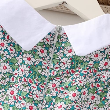 VINUOKER Toddler Girls Summer Floral Dress for Ages 1-5