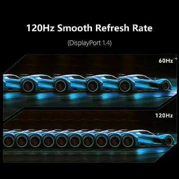 INNOCN 49" Curved Monitor Ultrawide Gaming 120Hz 32:9 QHD 5120 x 1440P Computer Monitor, R1800, 99% sRGB, HDR400, USB Type C, DisplayPort, HDMI, Built-in Speakers, Height/Tilt Adjustable - 49C1R