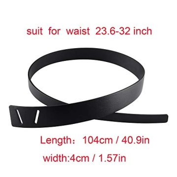 Elegant CHIC DIARY Women Fashion Knot PU Leather Belt