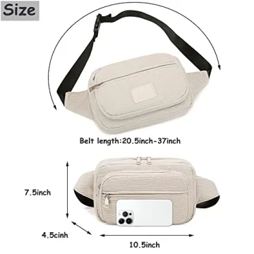 ibalulu Fanny Pack - Stylish & Functional Belt Bag