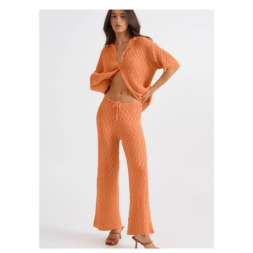 Stylish REASERAL Womens Summer 2 Piece Knit Outfits