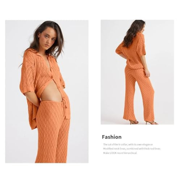 Stylish REASERAL Womens Summer 2 Piece Knit Outfits