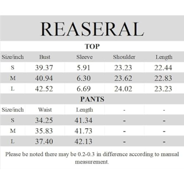 Stylish REASERAL Womens Summer 2 Piece Knit Outfits