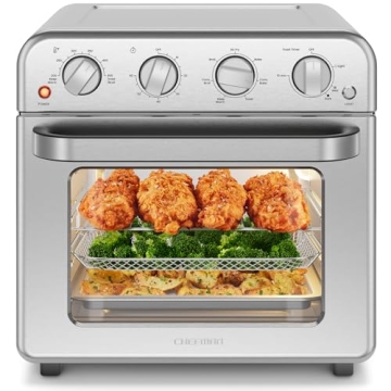 Chefman 7-in-1 Air Fryer Toaster Oven Combo 19 Quart