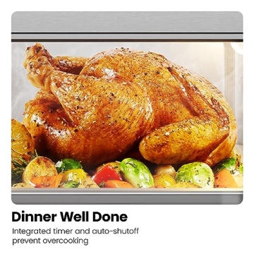 Chefman 7-in-1 Air Fryer Toaster Oven Combo 19 Quart