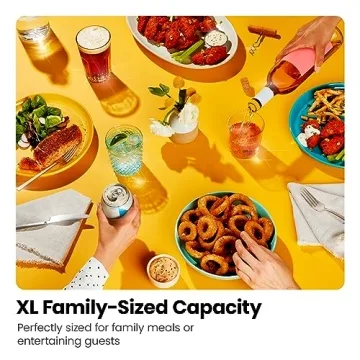 Chefman 7-in-1 Air Fryer Toaster Oven Combo 19 Quart