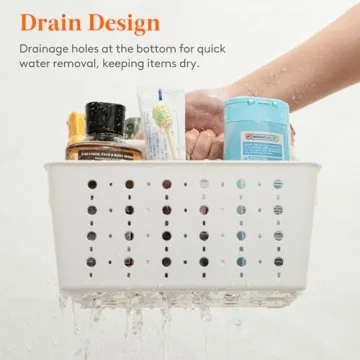 Lifewit Portable Shower Caddy for Bathroom Essentials