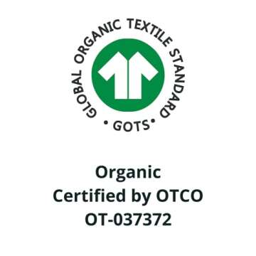 100% Organic Cotton Sheets Set - GOTS Certified, 300 Thread Count, Deep Pocket Sateen Sheet Set - Hypoallergenic, All-Season, Breathable, Soft Sheet Set