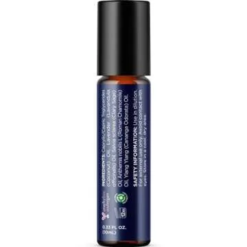 Sleep Essential Oil Roll On for Deep Sleep and Relaxation