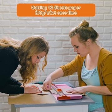 Paper Cutter 12 Inch Titanium Trimmer for Crafting Needs