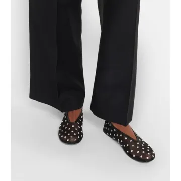 Stylish Yishaweiqi Rhinestone Ballet Flats for Women