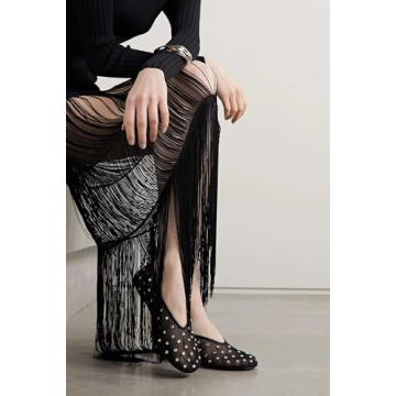 Stylish Yishaweiqi Rhinestone Ballet Flats for Women