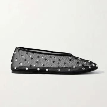 Stylish Yishaweiqi Rhinestone Ballet Flats for Women