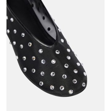 Stylish Yishaweiqi Rhinestone Ballet Flats for Women