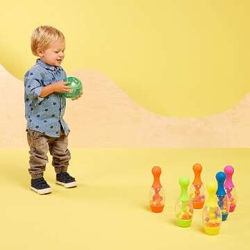 B. toys- B. play- Let's Go Bowling!- Sports and Outdoor Fun Playset- Indoor & Outdoor Game – Play ...