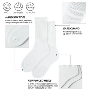 Stylish Slouchy Socks Pack for Women - Soft & Comfy