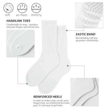 Stylish Slouchy Socks Pack for Women - Soft & Comfy