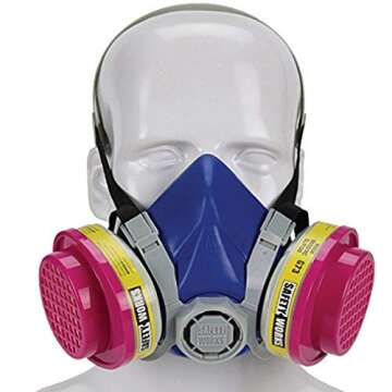 Safety Works SWX00320 Multi-Purpose Respirator for Safe Breathing