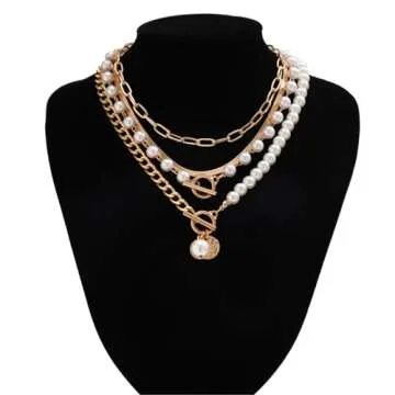 Your Always Charm Gold Layered Necklaces for Women Chunky Heart Necklace Stack Dainty Gold Coin Necklace for Women Gifts Trendy Necklaces for Women 2025