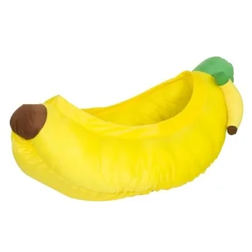YML Banana Pet Bed - Fun, Cozy Retreat for Dogs & Cats - 38 Inch, Yellow