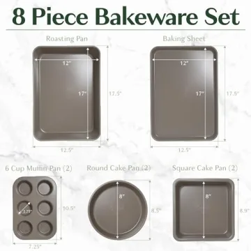All-In-One Nonstick Bakeware Set for Home Baking