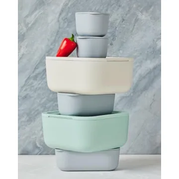 Caraway 4.4 Cup Glass Food Storage Non-Toxic Lunch Box Container