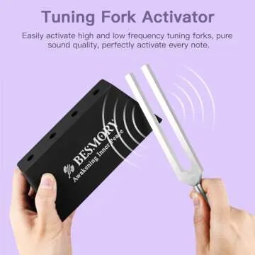 Tuning Fork Stand & Activator for Healing & Meditation