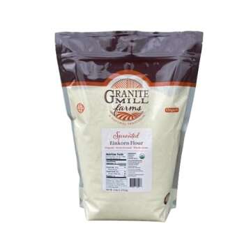 Sprouted Organic Einkorn Flour - 5 lb by Granite Mill Farms