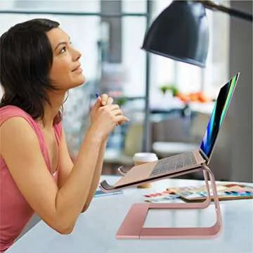 Ergonomic Laptop Stand – Sturdy & Stylish for All Laptops