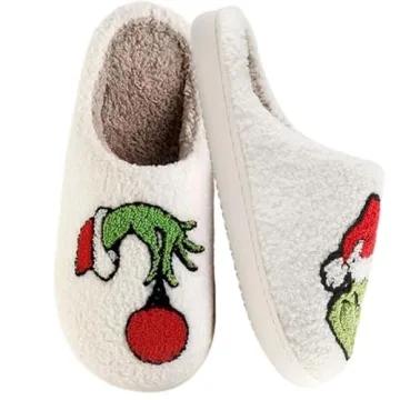 Warm Christmas Slippers for Indoor Comfort