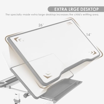 Artist Hand Kids Study Desk for Creative Young Learners