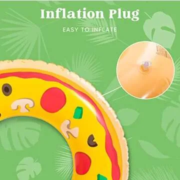 Inflatable Pool Floats for Kids and Adults, 3 Pack