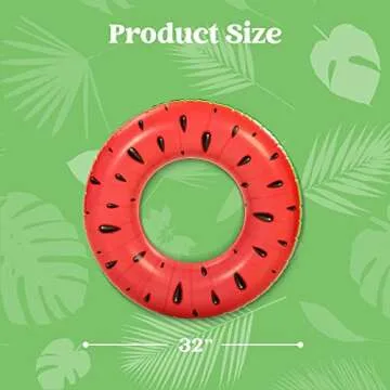 Inflatable Pool Floats for Kids and Adults, 3 Pack