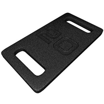 Fitvids 20-Pound Cast Iron Weighted Plate for Strength Training