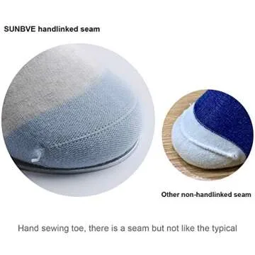 SUNBVE Breathable Cotton Crew Socks Set for Kids