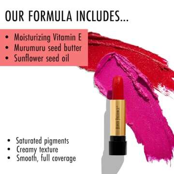 Black Radiance Perfect Tone Lipstick Lip Color, Copper Glow, 0.13 Oz