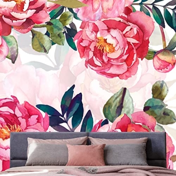 NWT Wall Murals for Bedroom Green Plants Animals Removable Wallpaper Peel and Stick Wall Stickers - ...