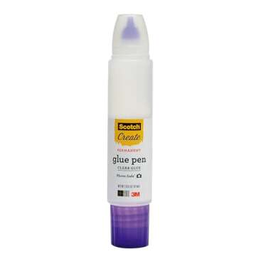 Scotch Scrapbookers Glue with Two-Way Applicator, 1.6 Ounce, (Pack of 3)