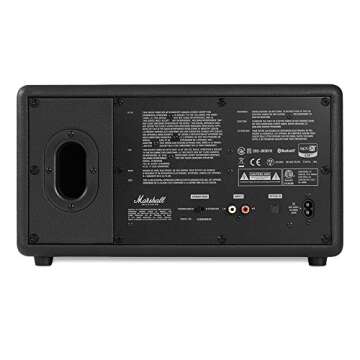 Marshall Stanmore Bluetooth Speaker, Compact Active Loudspeaker