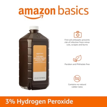 Affordable Amazon Basics Hydrogen Peroxide Antiseptic 32 oz