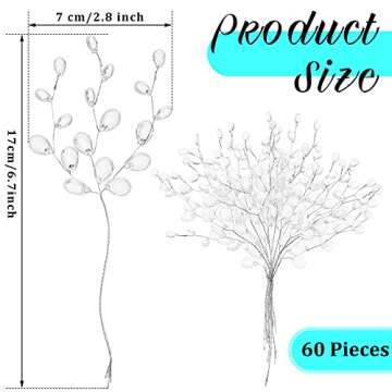 Jetec 60 Artificial Bouquets for Elegant Wedding Decor