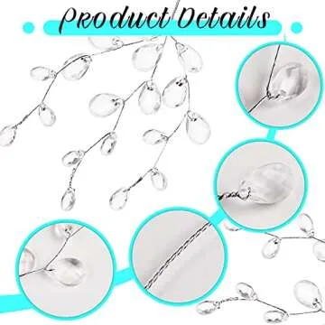 Jetec 60 Artificial Bouquets for Elegant Wedding Decor