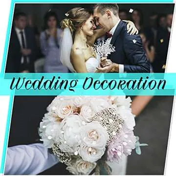 Jetec 60 Artificial Bouquets for Elegant Wedding Decor
