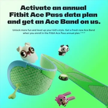 Google Fitbit Ace LTE - Kids Smartwatch with Call, Message, GPS, and Activity-Based Games, Ace Pass ...