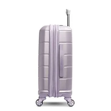 American Tourister Stratum 2.0 Expandable Hardside Luggage with Spinner Wheels, Purple Haze, Carry-on