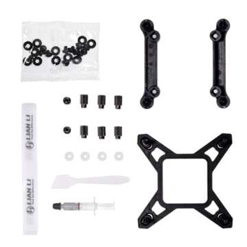 Lian Li GA II LCD 360MM AIO - Asetek 8th Gen - 2.88” IPS LCD screen liquid cooler - Screen recording for videos and photos - Pre-installed daisy-chained ARGB fans or UNI FAN SL-INF fans (GA2ALCD36INW)