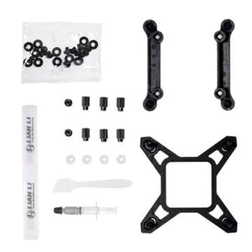 Lian Li GA II LCD 360MM AIO - Asetek 8th Gen - 2.88” IPS LCD screen liquid cooler - Screen recording for videos and photos - Pre-installed daisy-chained ARGB fans or UNI FAN SL-INF fans (GA2ALCD36INW)